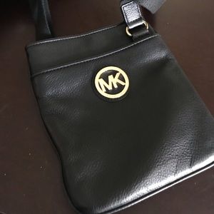 Michael Kors Black cross body purse